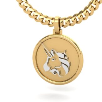 Multicolor Uniswap UNI Pendant