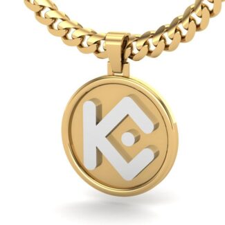 Multicolor KuCoin KCS Pendant