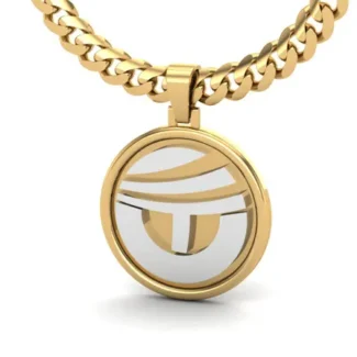 Multicolor TrumpCoin TRUMP Pendant